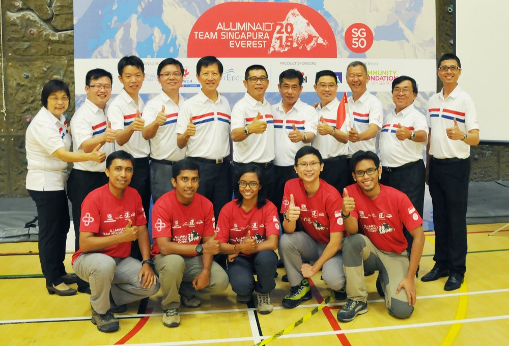 Aluminaid Team Singapura Everest