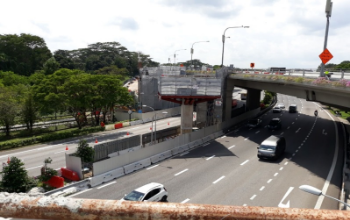 19D-Photo-Gallery LTA ER490A –  Flyover from Seletar West Link to Seletar Expressway