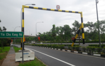 19G-Photo-Gallery LTA ER490A –  Flyover from Seletar West Link to Seletar Expressway